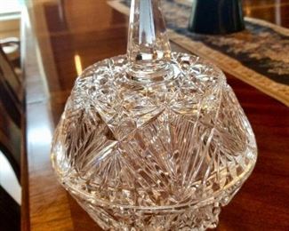 Crystal Candy Dish - $15