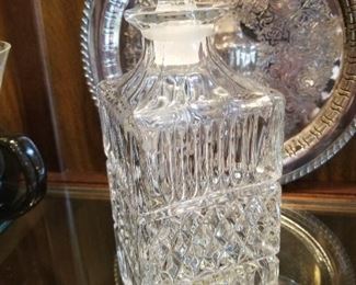 Crystal Whiskey Decanter - $15