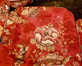 222 Fifth China - Summer Botanica - (6) Dinner Plates, (10) Bowls - $4/piece