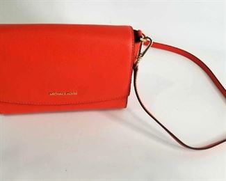Gorgeous Michael Kors Mandarin Ellis Flap Messenger Bag