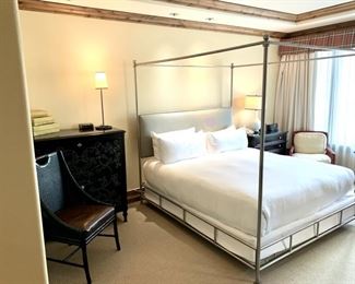 King Four Poster Canopy Bed $399  (mattress not included)