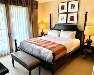 King Farmhouse Bed $499 (mattress not included) Bedside Tables $199