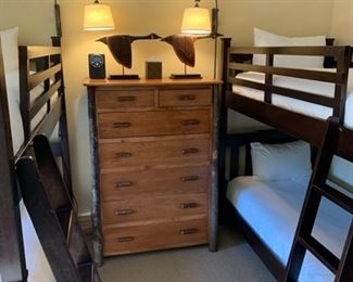 Old Hickory Bunk Room Dresser 7 Drawer $799