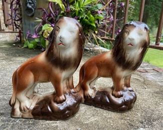 Vintage Brazilian Lion Collectibles
