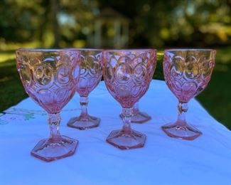 Fostoria Moonstone Pink