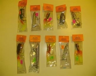 Hand made signed lures