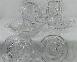Vintage Glass Juicer Collection