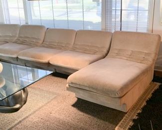 Vintage Mod Sectional Sofa, 7 Pieces (Not available for online purchase.  If interested in buying pre-sale, TEXT us at 312-320-9769)