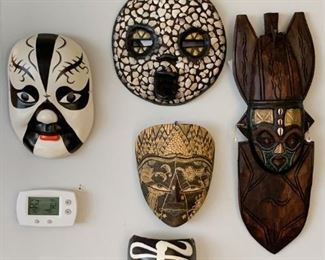Ethnic Wall Masks