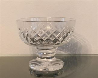 LOT #155 - $45 - Waterford Crystal Candy / Nut / Compote Pedestal Bowl