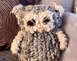 Plush Owl (Not available for online purchase.)