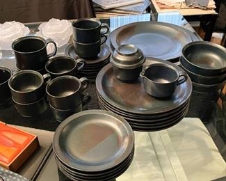 Vintage Stoneware Dinnerware / Dishes