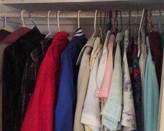 Ladies clothing, shoes, purses & accessories.