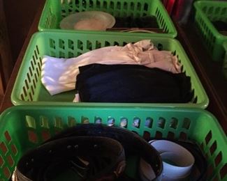 Vintage gloves, scarves, hankies and more.