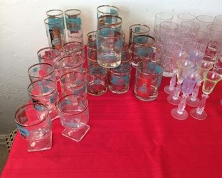 vintage glassware