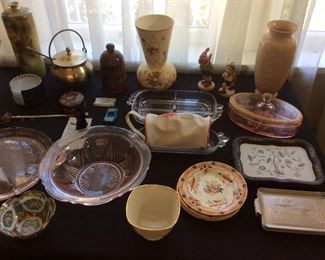 pink depression glass 