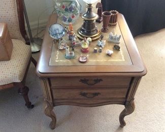 nice French provincial end tables 