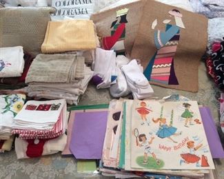 Vintage wrapping paper. Very cool