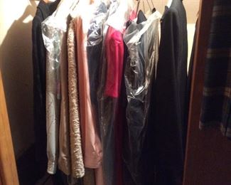 lots of vintage clothing 