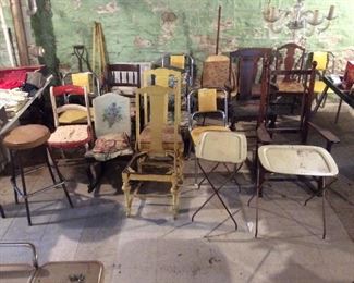 take your pick on old chairs
