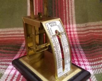 Brass Postal Scale