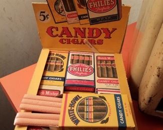 Candy cigars Disply, completely full !!!