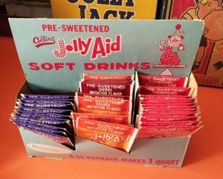 Collins Jolly Aid, soft drinks, completely full 