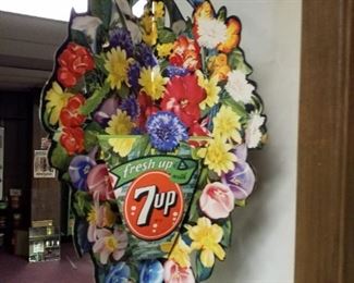 7up floral display
