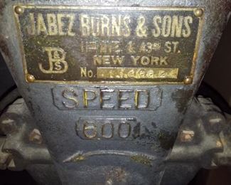 Jabez Burn's & Sons speed 600 grinder