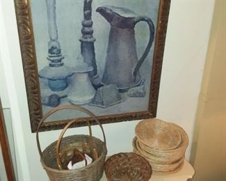 Artwork & Handmade Baskets