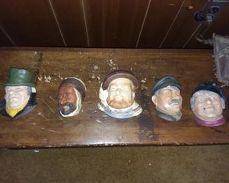 Chalkware Head Collection