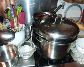 Assorted Pots & Pans