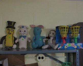 Mr. Peanut and friends