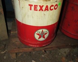 Texaco 5 gal fuel can