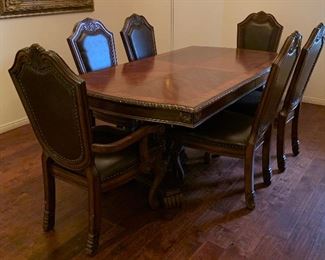 Dining Table w 8 Drawers