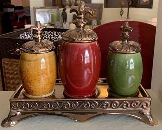 Decorative Canister Set