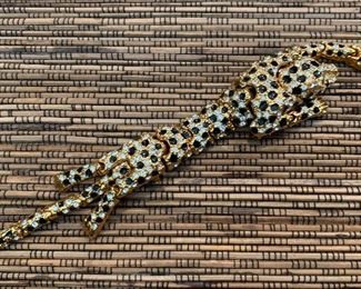 Vintage Leopard Brooch