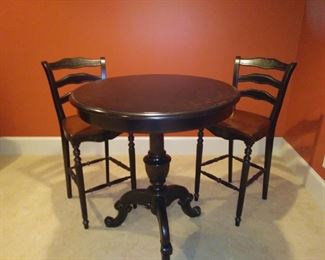 Pub table & 2 stools