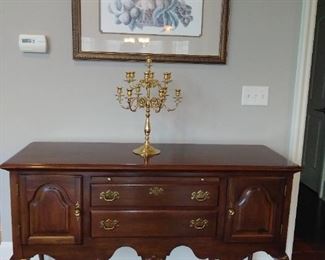 Colonial furniture buffet/cabinet