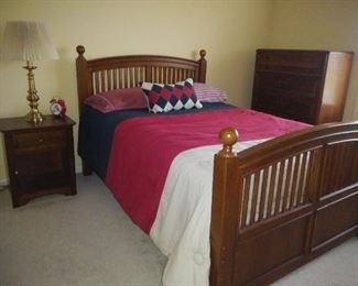 Stanley Full size bed & chests