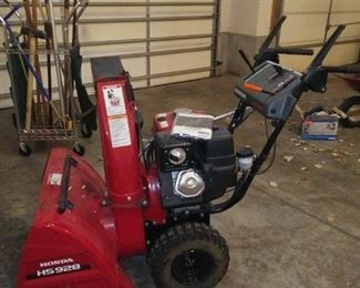 Honda HS928 Snow blower