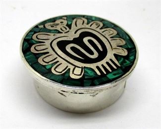 Mexican Sterling Pill Box