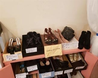 Women's designer shoes, size 8