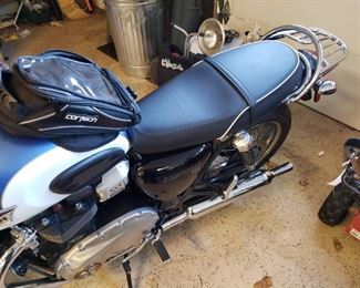 2017 Triumph Bonneville motorcycle