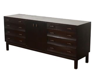 Lot 42 | (4pc) MID-CENTURY EDWARD WORMLEY FOR DUNBAR
