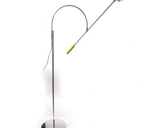 Lot 48 | ROBERT SONNEMAN YELLOW 'ORBITER' FLOOR LAMP
