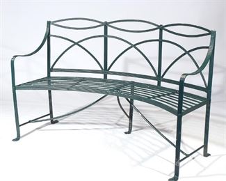 Lot 68 | EARLY 19th CENTURY REGENCY GARDEN BENCH