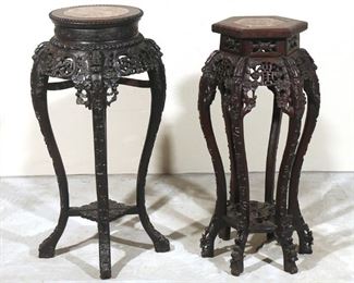 Lot 79 | (2pc) CHINESE STONE PEDESTALS