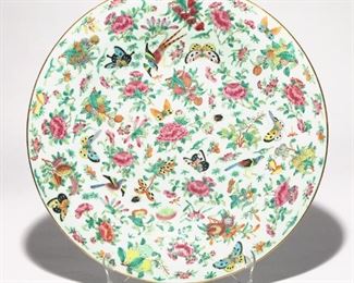Lot 96 | CHINESE PAINTED BUTTERFLY CHARGER