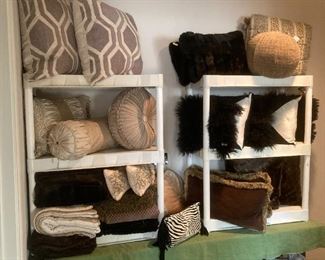 throw pillows